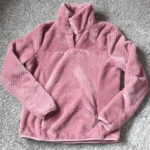 Eddie Bauer Women's Textured Pink Cowl Sweater
